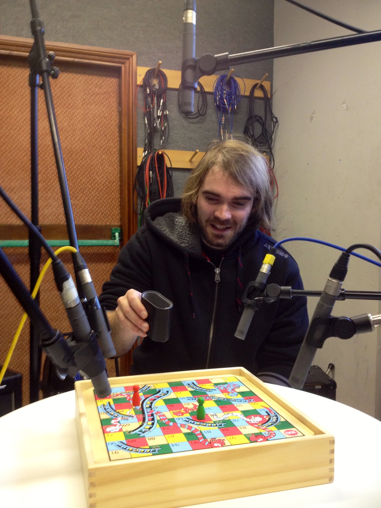 Snakes and ladders sound recording
